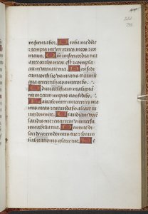 Könige 9, f.235r, Stundenbuch, Gebrauch von Sarum (