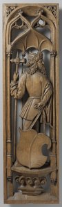 Tafel von einem Orgelgehäuse von School Netherlandish