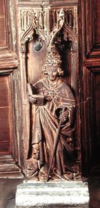 St. Gregor, einer der vier lateinischen Kirchenväter von School Netherlandish