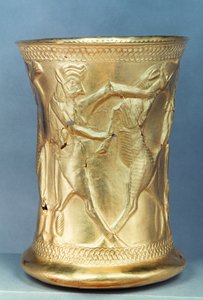 Vase mit mythologischen Kreaturen, Persisch von School Persian