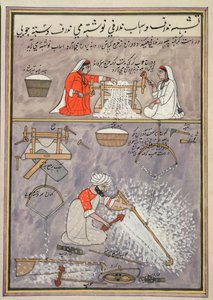 Arbeiten mit Baumwolle von School Persian