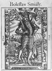 Boleslaw II. der Freigiebige (Gravur)