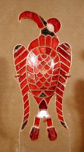 Adler, aus dem Schatz von Apahida II, Völkerwanderungszeit, 5.-6. Jahrhundert von School Romanian