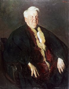 Porträt von Mihail Sadoveanu (Pascani)