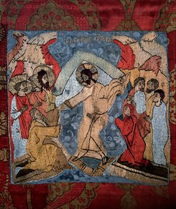 Der Abstieg in die Hölle (Detail) von School Russian