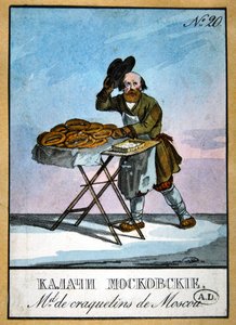 Moskauer Kuchenverkäufer
