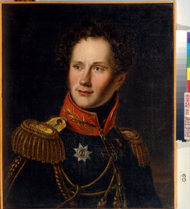Porträt des Grafen Alexei Fjodorowitsch Orlow von School Russian