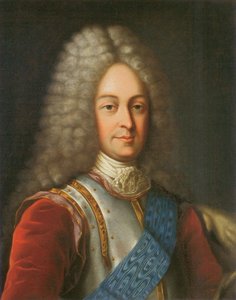 Porträt von Prinz Vasily Lukich Dolgorukov, erste Hälfte des 18. Jahrhunderts