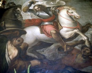 Erscheinung des hl. Jakobus des Großen in der Schlacht von Clavijo