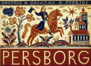 Schwedisches Tourismusplakat
