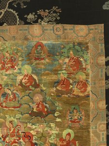 Detail des Dritten Panchen Lama Losan Penden Yeshe von School Tibetan