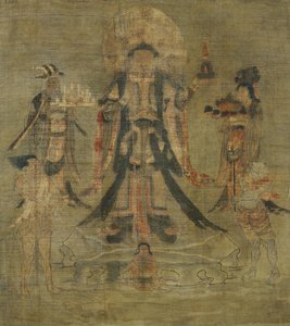 Tibetische Kultur: Vaisravana Bishamonten, der Wächter des Nordens von School Tibetan