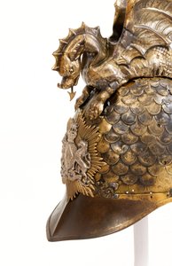 Helm, unbekannte walisische Yeomanry