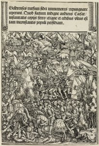 Der zweite Krieg in Geldern, aus Der Triumphbogen von Maximilian I.