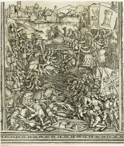 Der Krieg mit Venedig, aus Der Triumphbogen von Maximilian I. von School of Albrecht Dürer