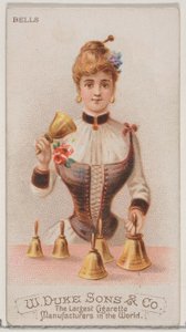 Glocken, aus der Serie Musikinstrumente N82 für Duke Zigaretten, 1888