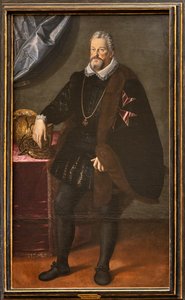 Porträt von Ferdinando de’ Medici, ca. 1550-98 von Scipione (1550-98) Pulzone