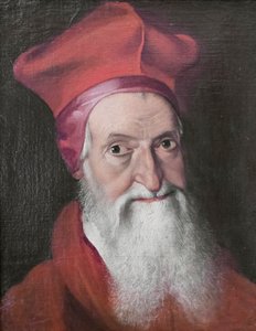 Porträt des Kardinals Domenico Morone
