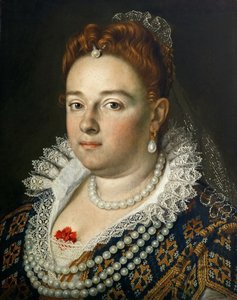Porträt von Bianca Cappello, Großherzogin der Toskana von Scipione Pulzone
