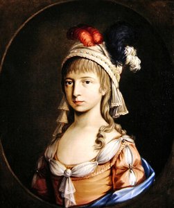Porträt einer Dame von Scottish School