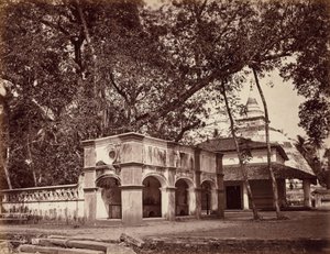 Buddhistischer Tempel, Kalani, ca. 1880 von Scowen and Co.