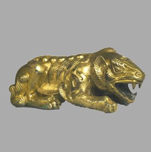 Löwenstatuette, 9. Jahrhundert v. Chr.