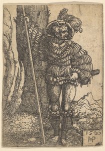 Ein Landsknecht von Sebald Beham