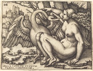 Leda und der Schwan von Sebald Beham