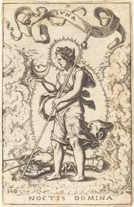Luna von Sebald Beham