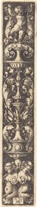 Ornament mit zwei verbundenen Frauen von Sebald Beham