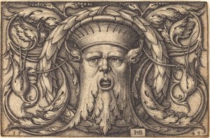 Ornament mit einer Maske