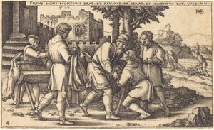 Rückkehr des verlorenen Sohnes von Sebald Beham
