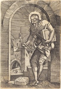 Sankt Hieronymus am Bogen von Sebald Beham