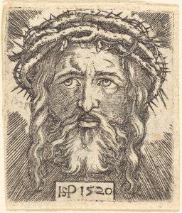 Das Haupt Christi von Sebald Beham