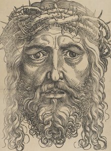 Das Haupt Christi mit Dornenkrone, ca. 1520 von Sebald Beham
