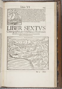 Cosmographia, Col 1113, 1544 von Sebastian Munster