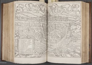 Cosmographia, Fol 662-663, 1544 von Sebastian Munster