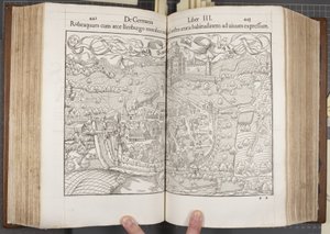 Cosmographia, Fols 442-443 von Sebastian Munster