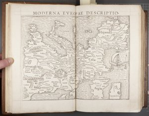 Europa, aus Cosmographia, 1544