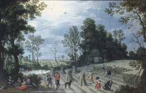 Die vier Jahreszeiten: Sommer von Sebastian Vrancx