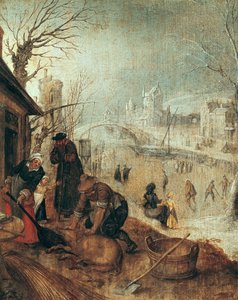 Winterszene von Sebastian Vrancx