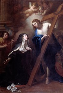 Jesus erscheint der heiligen Klara von Montefalco (Gemälde)