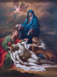 Die Kreuzabnahme von Sebastiano Conca