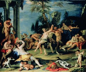 Bacchanal zu Ehren des Pan