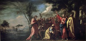 Christus übergibt die Schlüssel an St. Peter