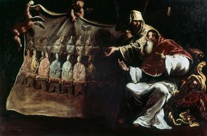 Papst Paul III. inspiriert vom Glauben, das Konzil von Trient einzuberufen von Sebastiano Ricci