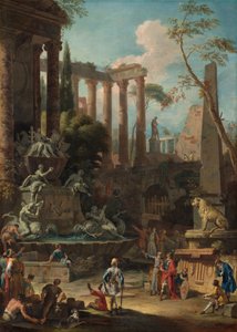 Denkmal für Admiral Sir Clowdisley Shovell von Sebastiano Ricci and Marco Ricci