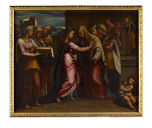 Die Heimsuchung von Sebastiano del (c.1485-1547) (after) Piombo