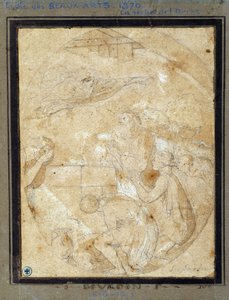 Der Auszug aus der Arche Noah (Zeichnung)