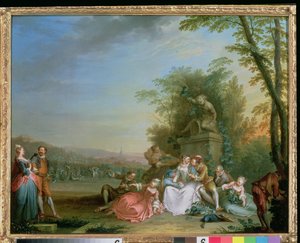 Die Weinlese, ca. 1750